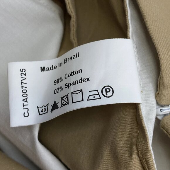 Adriana Degreas Solid Giardino High-Waist Maxi Skirt Off-White Beige Size S - Picture 2 of 8